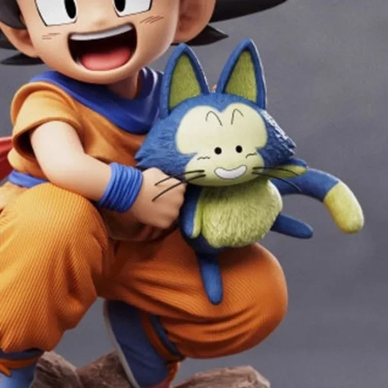 10cm Anime Dragon Ball Z Figure Goku Figure Goku Embrace Pura PVC GK Figures Yamcha Anime Collectible Model Toys Gifts